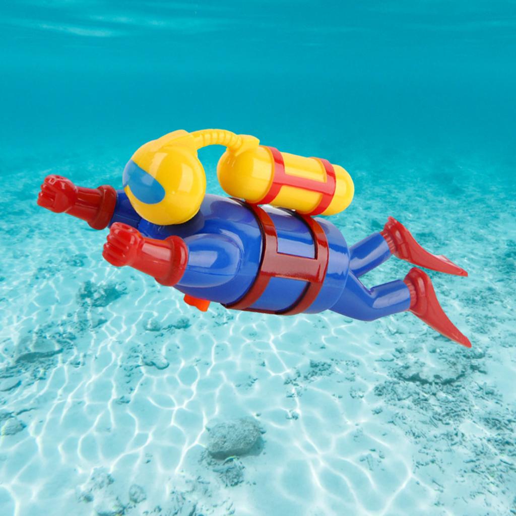 Cartoon Swimmers Doll Clockwork Infant