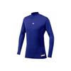 Bio Gear Junior Baseball Undershirt Long 12JA6C53 Pastel Navy (High Neck, Sleeve) Kids,