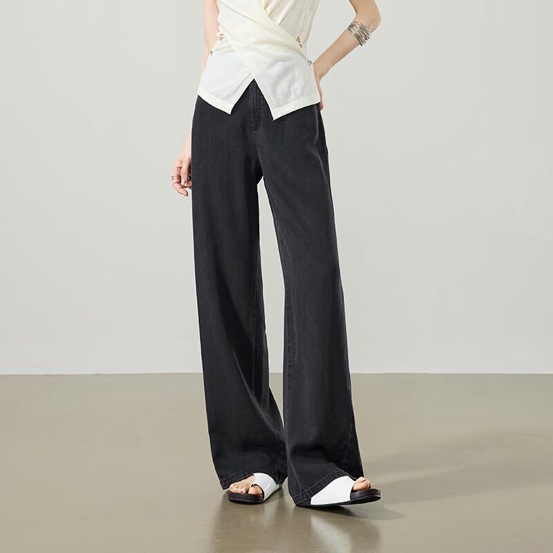 ESE-Y Acetate Tencel Wide-Leg Jeans 33