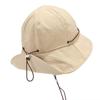 Neck-protecting Summer Drawstring Bucket Cap Adjustable Outdoor Sun Hat Casual Sun Protection Hat