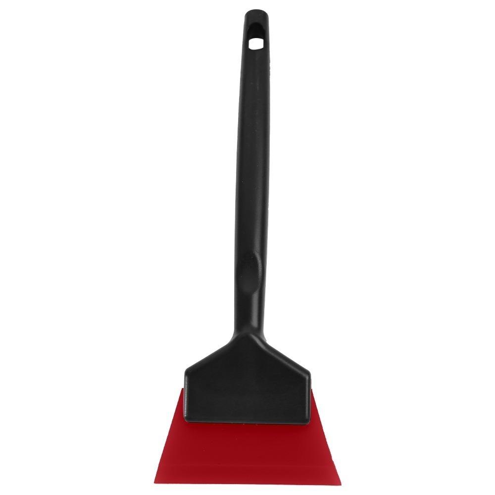 Long Plastic Handle Car Tint Squeegee Anti-Slip Window Cleaning Tool High Quality Rubber Scraper