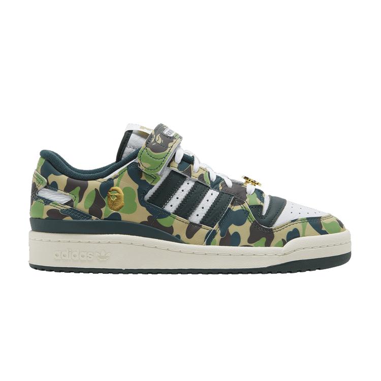 

adidas Forum 84 Low Bape 30th Anniversary Green Camo 36.5