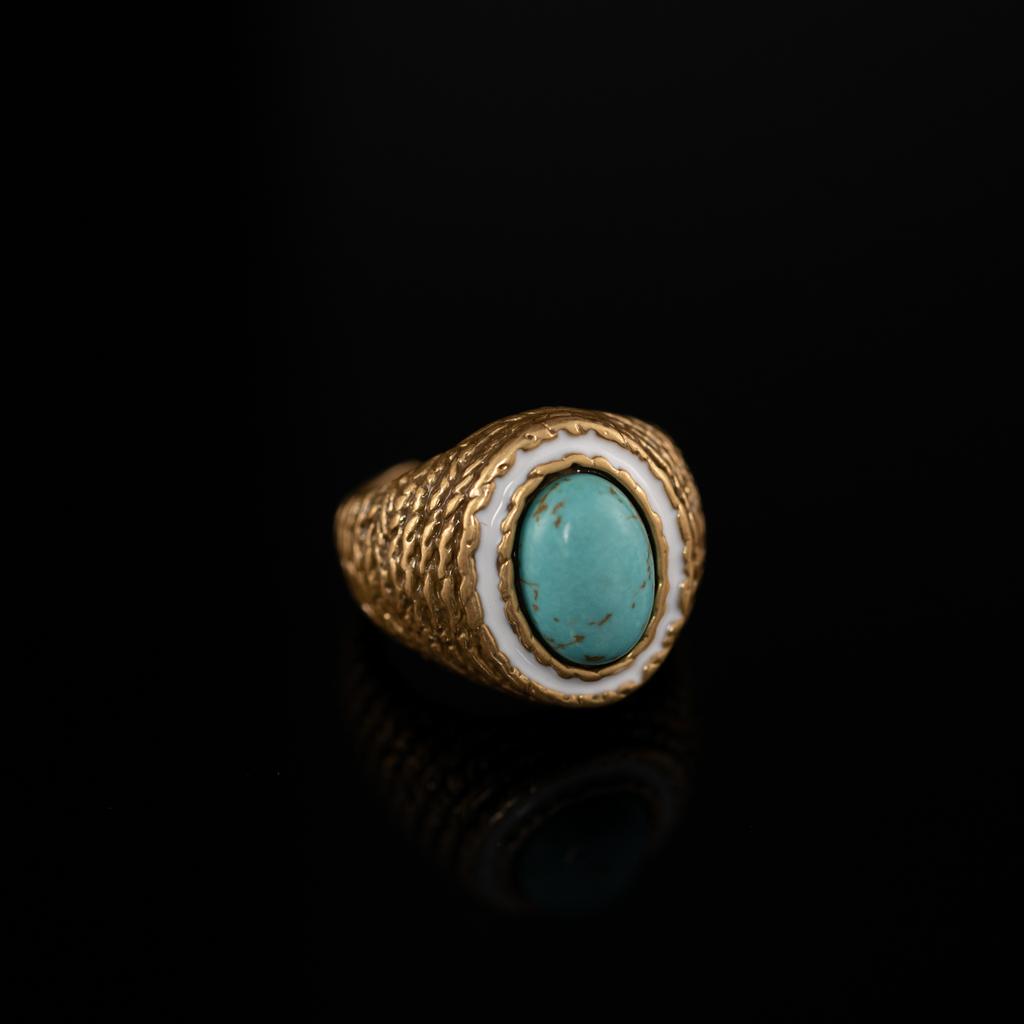Medieval Copper Alloy Ring, Retro Court Style, High Sense Female Designer Temperament, New Ring