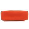 Pristine HERMES Bored pouch MM H logo embroidered leather canvas cosmetic pouch Orange Used