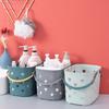 Cesto Portaoggetti con Manico Grande Capacità Design Vuoto Portatile Caddy da Doccia Tote Organizzatore Cesto Contenitore per Bagno