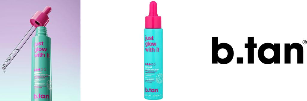 B.Tan Just Glow With It Krople Samoopalające 40Ml