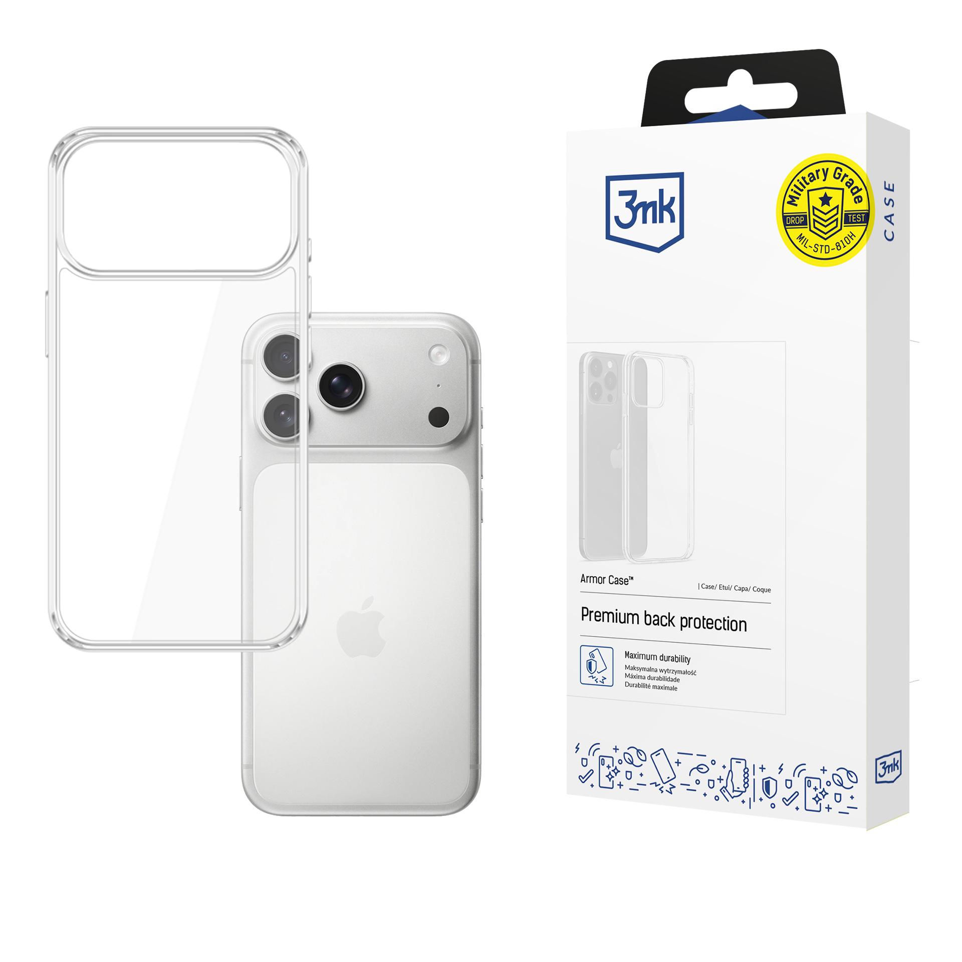 3Mk Protection 3Mk Armor Hülle Für Apple Iphone 17 Pro Max - Transparent - Bild 5