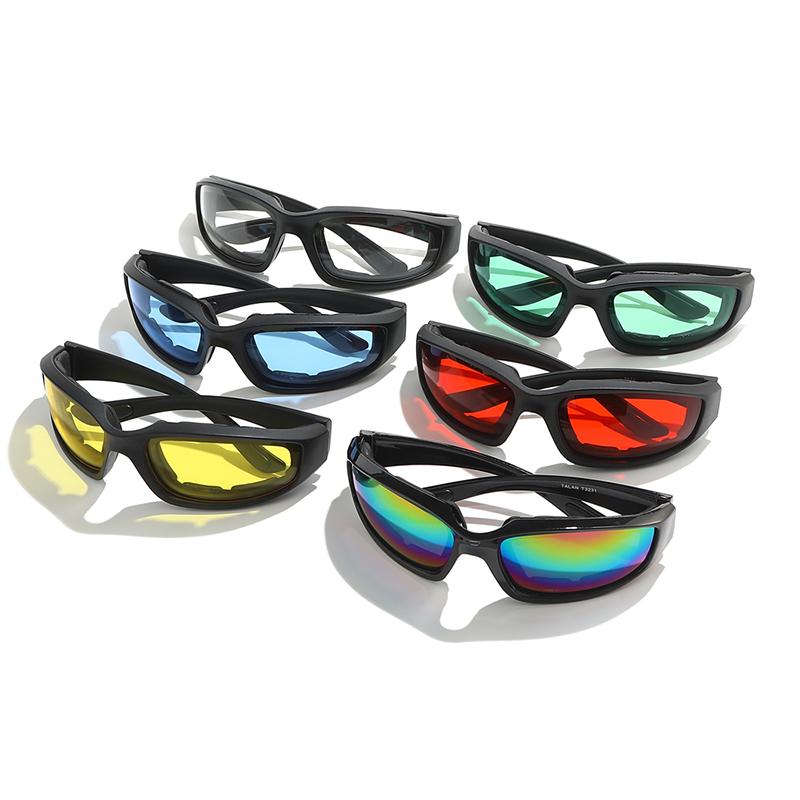 New Outdoor Cycling Women Man Square Eye Protection Glasses Shades Goggles Sport Sunglasses