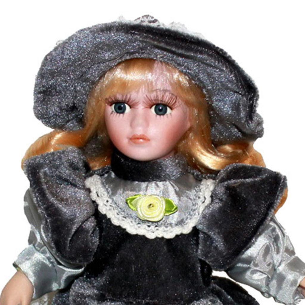 8'' Doll Porcelain Dolls for Home Decoration