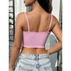 New Summer Casual Temperament Slim Fit Sexy Vest T-Shirt Sleeveless Suspender Versatile Top Strapless Women