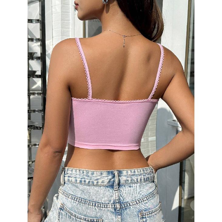 New Summer Casual Temperament Slim Fit Sexy Vest T-Shirt Sleeveless Suspender Versatile Top Strapless Women