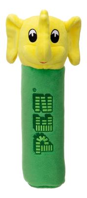 Iwaya PEZ Stifttasche Schreibwaren Plüsch Stifttasche mit Süßigkeiten-Design (Elefant)