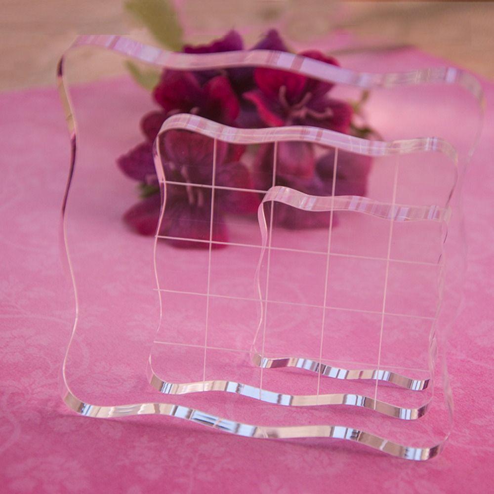 

DIY Craft Скрапбукинг акриловые подушечки прозрачные штампы блок основные инструменты