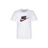 T Shirts Men's White Crew Neck Moderate Straight Fit AR4994-100