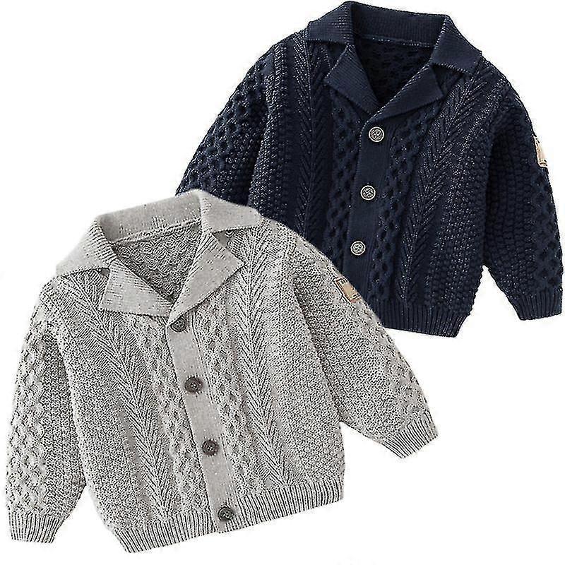 0-3 jaar Baby Kinderen Gebreide Vest Trui 2022 Jongens Meisjes Herfst Winter Trui Kleding Koreaanse Stijl Gedraaide Vorm Meisjes Kleding