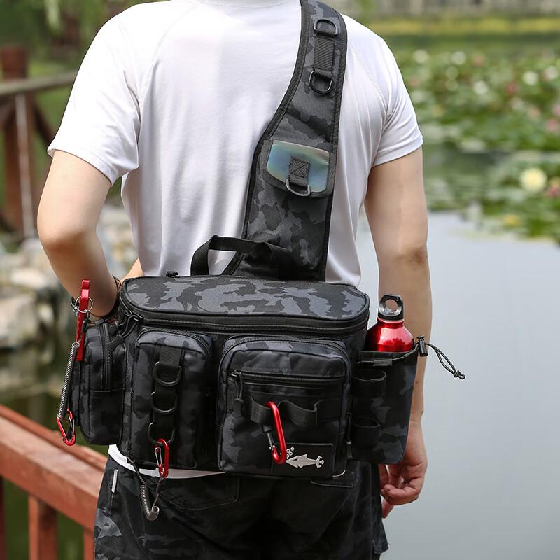 

Outdoor Multi-functional Fishing & Camping Shoulder Bag