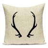 Geometry Animal Plants Cushion Cover Decorative Sofa Seat Home Office Decor Pillow Covers Bear Bird Pattern Throw Pillow Cases