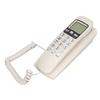KXT777CID Corded Wall Phone Calendar LCD Display Redial Function Landline Corded Telehone for Hotel Home Office