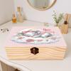 DIY Wooden 5D Diamond Art Diamond Art Storage Box DIY 5D Craft Jewelry Box for Adults Rings Beads and Jewelry Accessories
