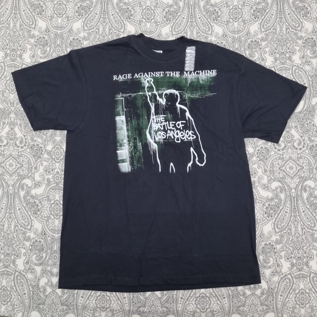 Rage Against The Machine T Shirt Mens Womens Tees Top The Battle Of Los Angeles Graphic Print 2XL