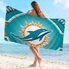 M-Miami D-Dolphins Towel Microfiber Beach Towel Absorbent Quick Dry Soft Yoga Swimming Resort Mountain Climbing Towel