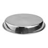 Plate Crust Dinnerware Flat Plate Stainless Steel 22