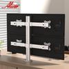 Aliver Quad Monitor Desk Mount with 70CM Pole