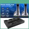For Ps5 Console Stand With Cooling Fan Controller Charger Multi Bracket Function