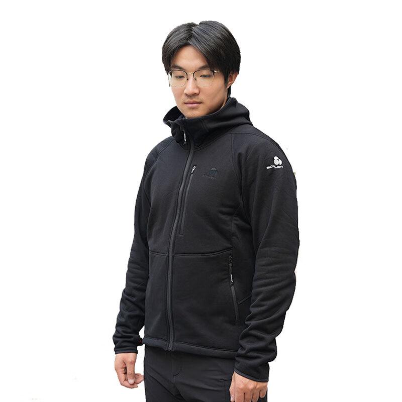 SCALER Unisex Autumn/Winter Warm Knitted Fleece Jacket F5215231 M
