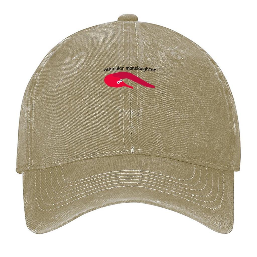 2026 Criminal Worm On A String Meme Vehicular Manslaughter Baseball Cap Designer Cap Golf Tactical Cap Man Women's