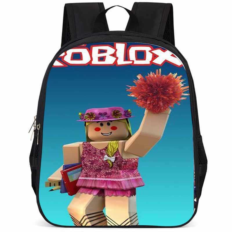 Roblox Large Capacity Lightweight Oxford Cloth School Backpack For Kids Boys Girls