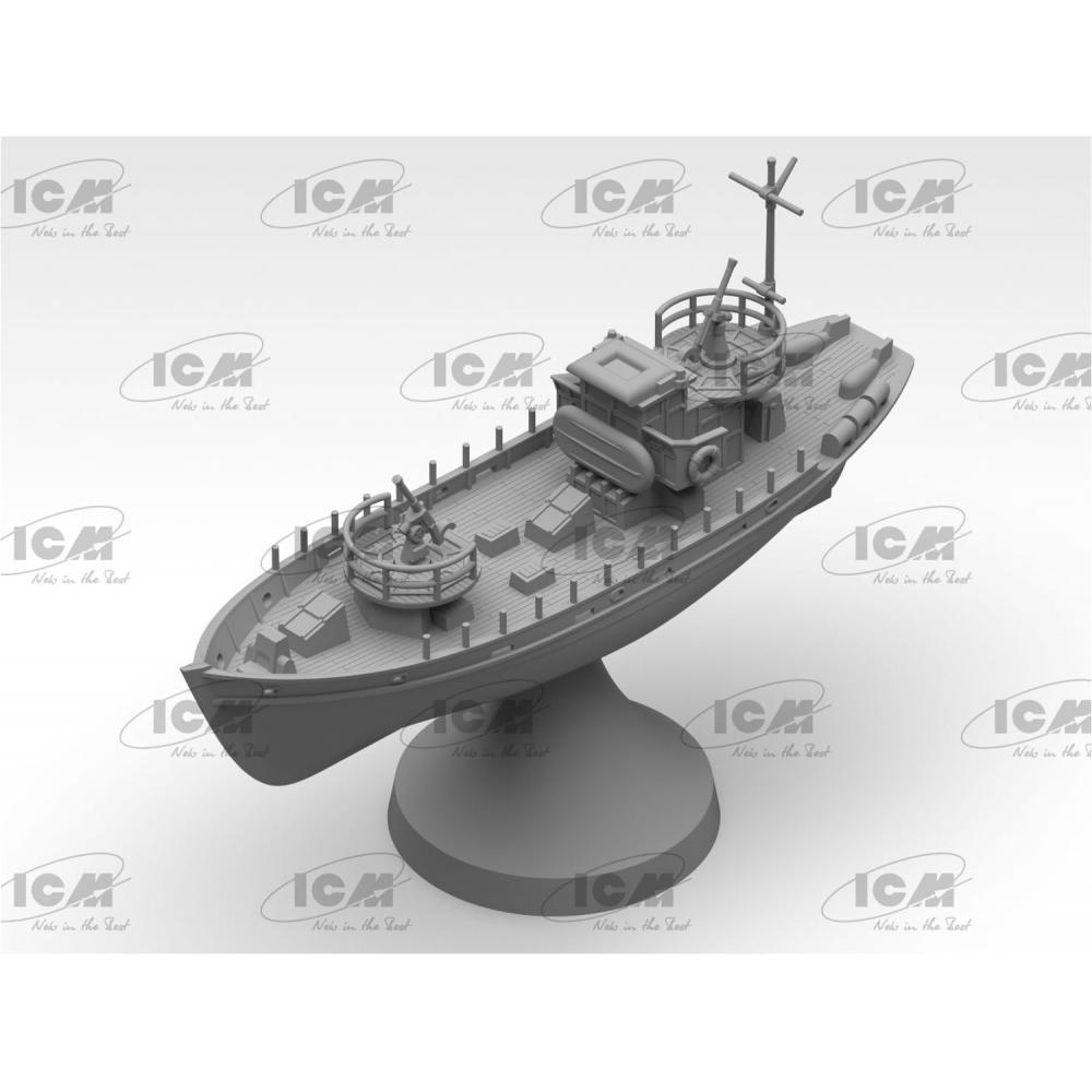 Icm Icm 1 350 Wwii German Navy Fighter Fishing Boat Plastic Model S018