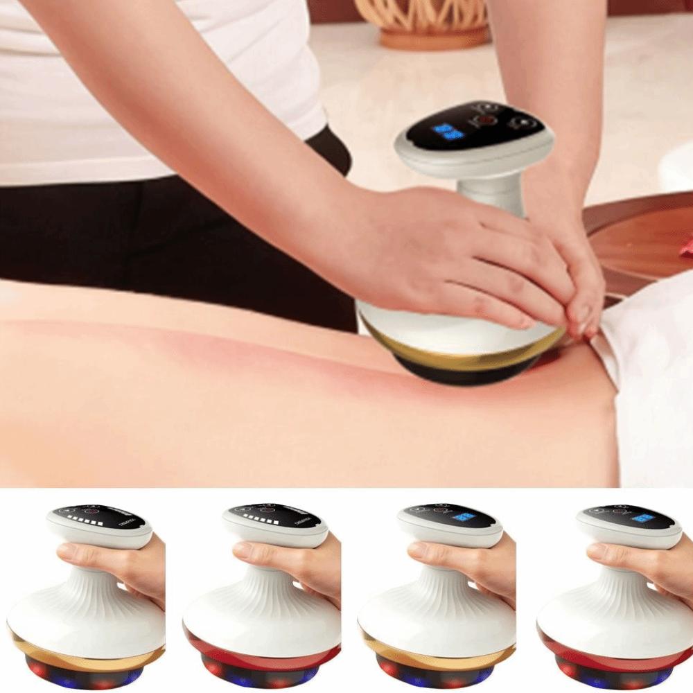 Universal Electric Massage Meridian Brush Body Dredging Abdominal and Back Massager  Relaxation Use
