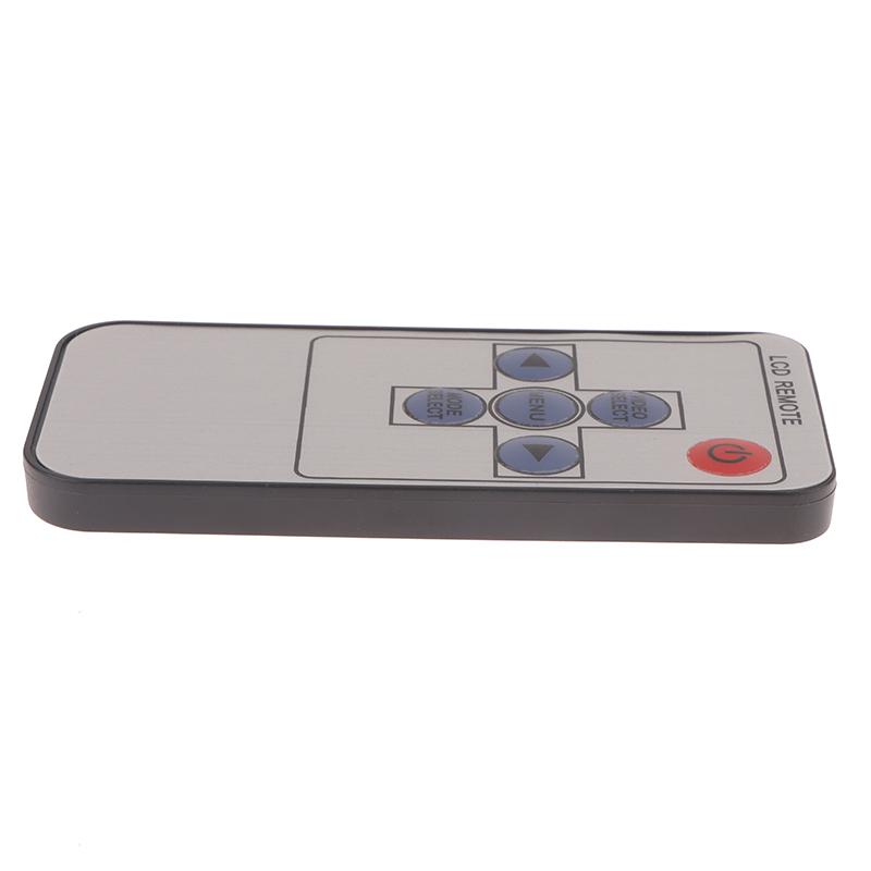 Vehicle Wireless 6 Button Card Infrared Remote Control For 7/8/9/10.1 Inch Tft Car Monitor Remote Control Spare Remote Control