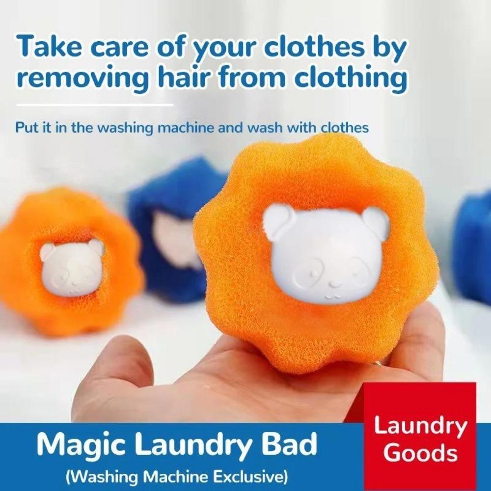 6Pcs Laundry Ball Kit Reusable Washing Machine Clothes Hair Cleaning Tool Pets Hair Catcher Household Cleaning Laundry Balls