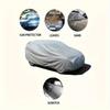 Universal Car Cover All Weather Protection Waterproof Dustproof UV Resistant for Outdoor Parking