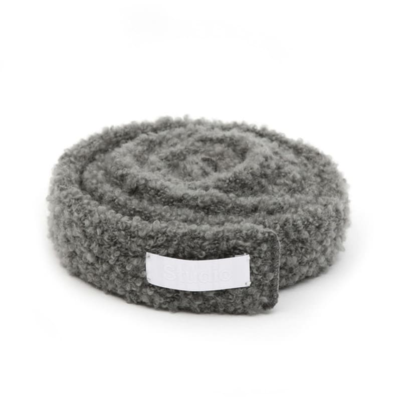 UNDERCONTROL studio LINE MUFFLER / MOHAIR BOUCLE / CHARCOAL