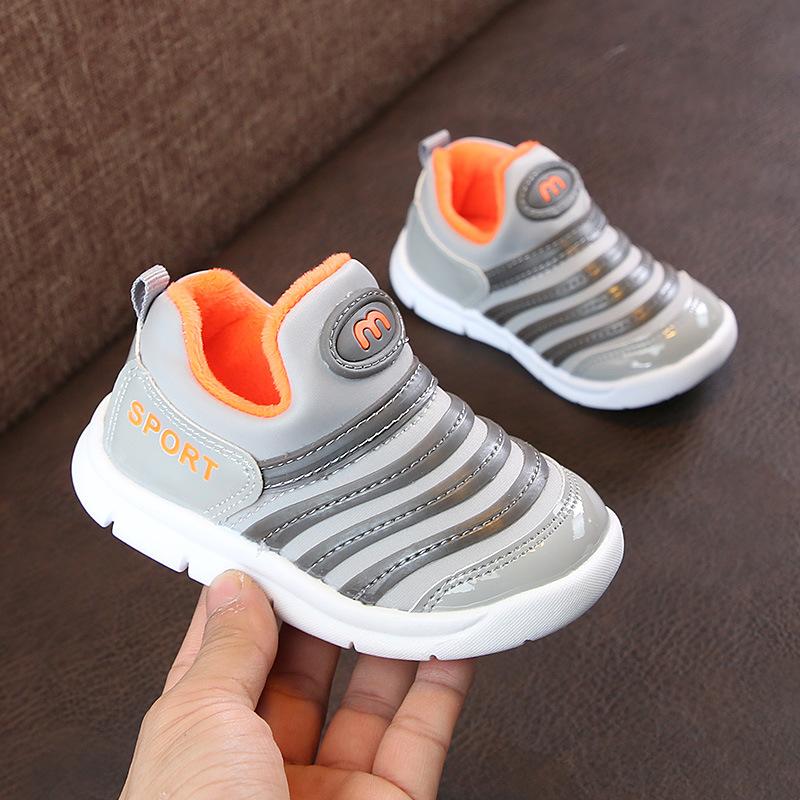 Spring, Autumn and Summer Children's Caterpillar Classmates Girl Baby Toddler Shoes Single Shoes Boys Sneakers Breathable Soft Sole