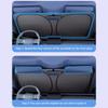 SEAMETAL Car Sun Shade Front Windscreen Laser Sunshade Cover Foldable Sun Protection Heat Insulation Visor Cover