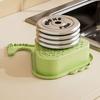 Multifunctional Sink Hanging Strainer Basket Giraffe Kitchen Waste Collector Food Residue Separator Openable Bottom Cover