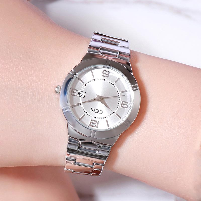 Calendar Women'S Watch Simple Waterproof Steel Belt Women'S Watch Women'S Watch