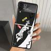 Zenless Zone Zero ZZZ Bangboo Hard PC Phone Case For Samsung Galaxy Z Flip 7 6 5 4 3 Black ZFlip7 ZFlip6 Flip5 Flip4 Flip3 5G Pr