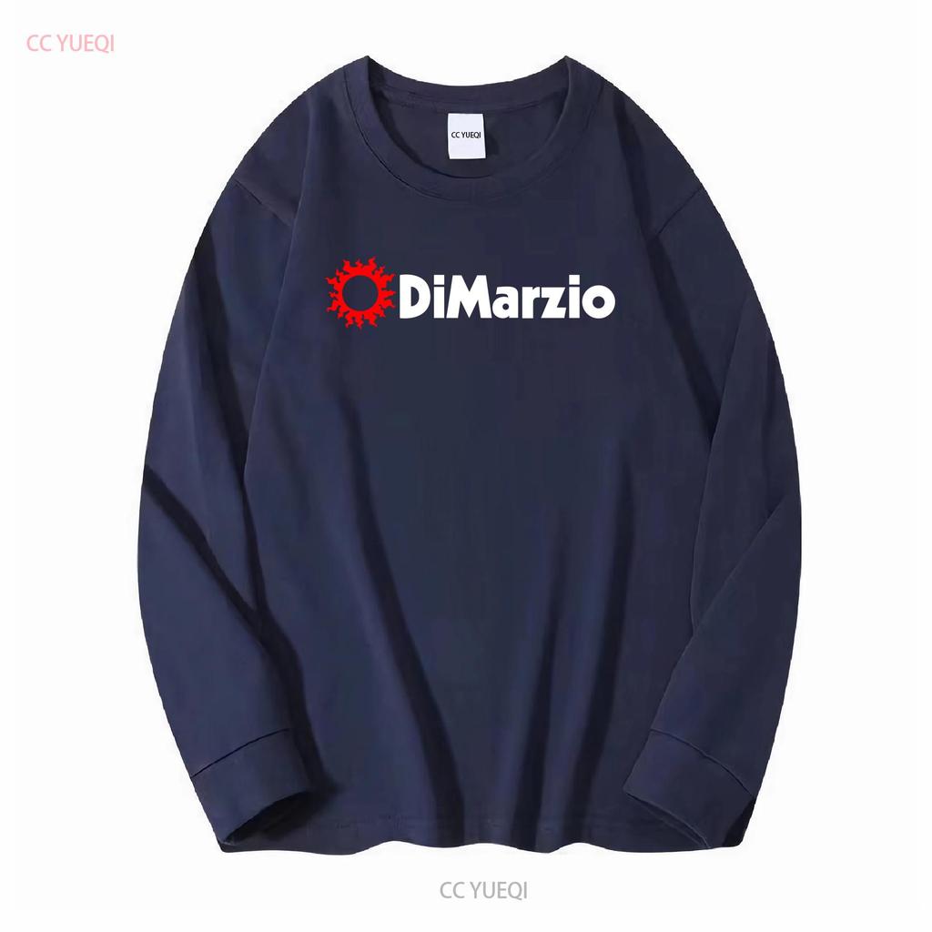 New T Shirt DiMarzio Guitars Company Logo Black Grey White Navy S 3XL vintage Washed homme Versatile Slightly Casual Breathable