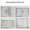 Miflame Simple Style Floor Clothes Rack