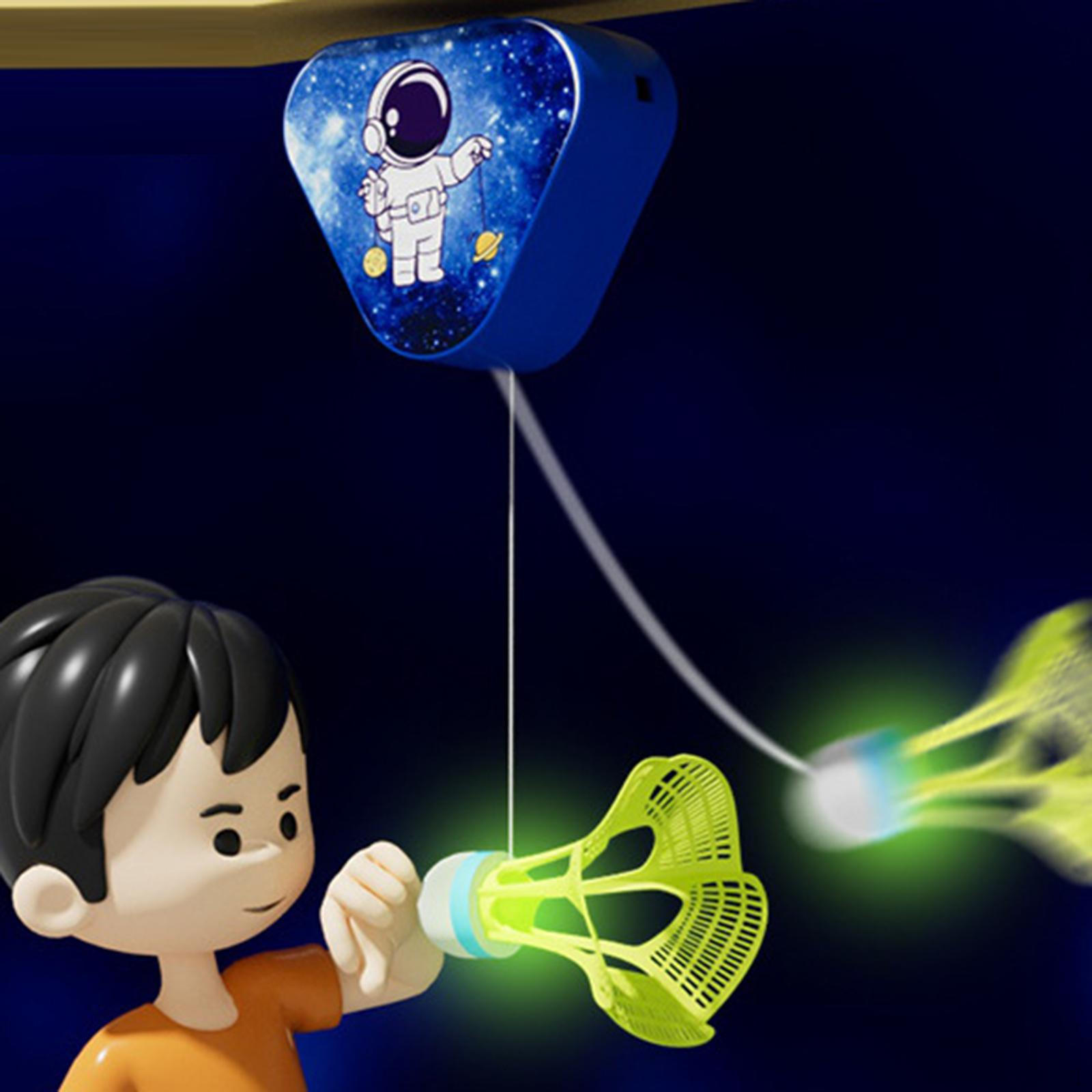 

Тренажер для сольного бадминтона в помещении, тренажер для ловкости, милый с воланчиком, самостоятельный