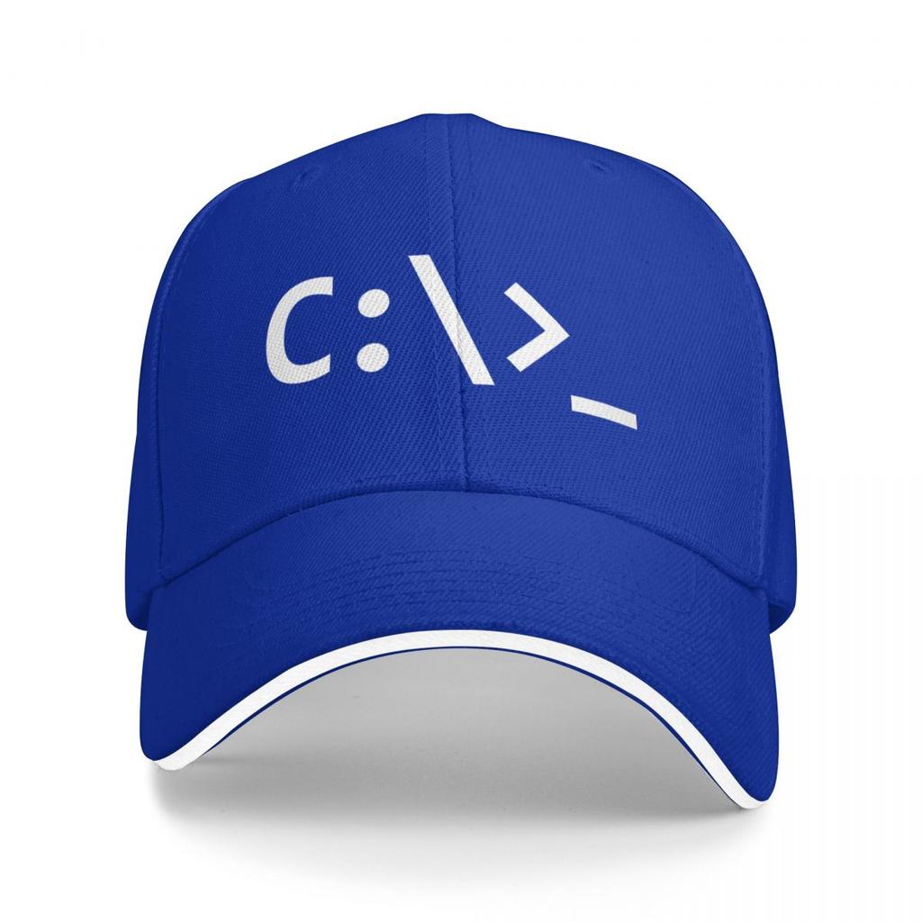 COMMAND PROMPT Baseball Cap Snapback  Luxury Caps Mens Big Size Hat Luxury Man Hat Womens Golf Clothing Mens