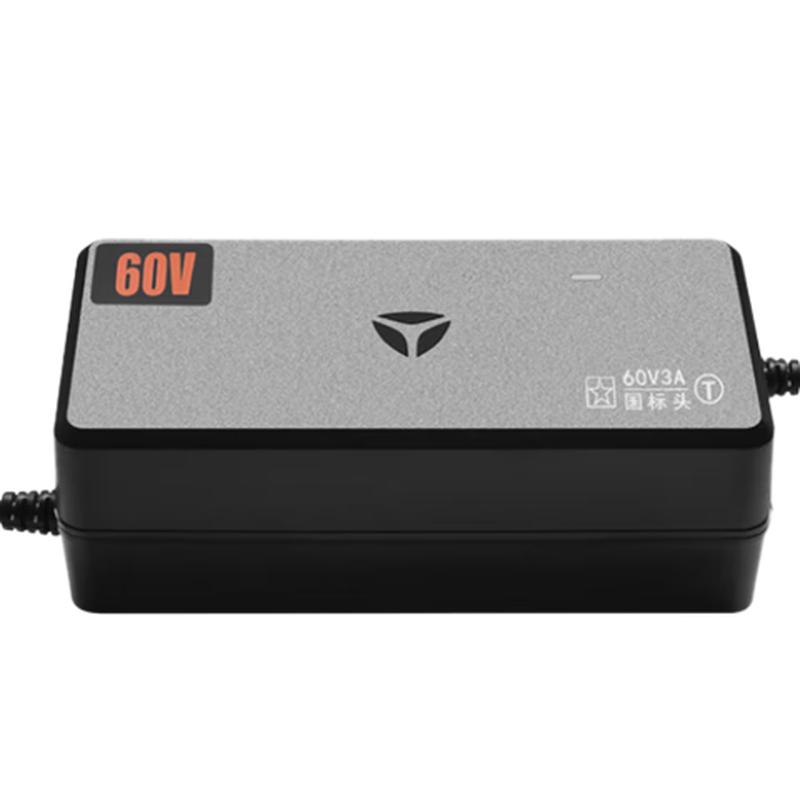 Yadea 60V 3A Lead-Acid Battery Charger CN plug (adapter included)