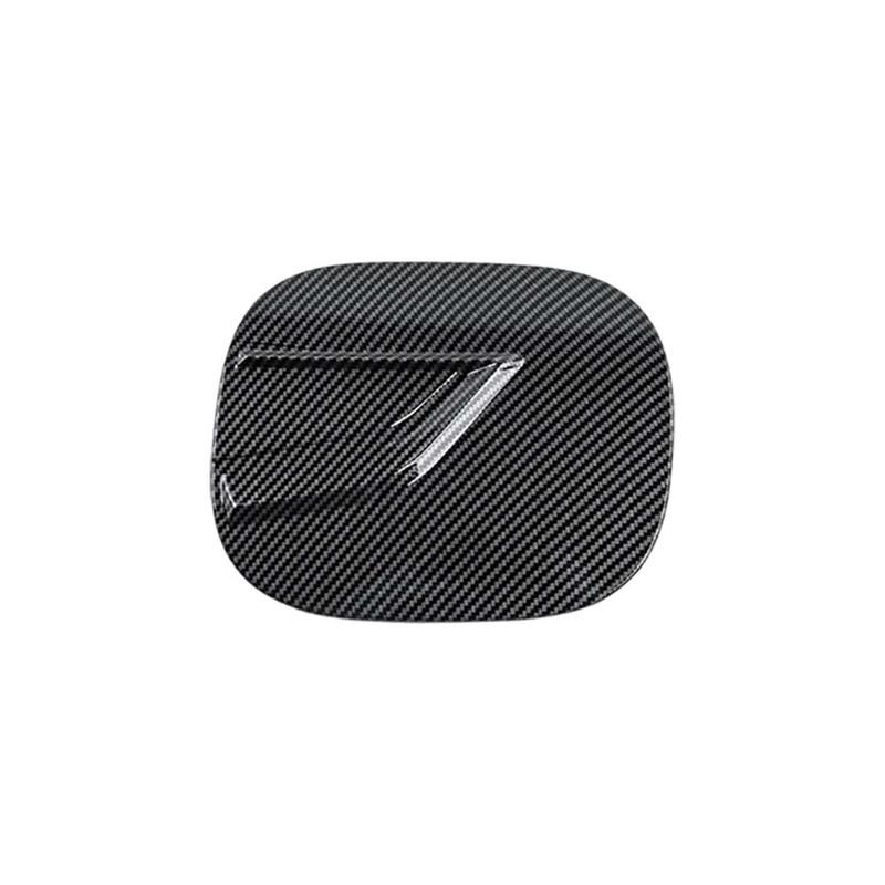 Cars Accessories Gas Tank Cover For Hyundai KONA SX2 2024-2026 Black Carbon Fiber Car Decoration Styling Upgrade Modify A Car