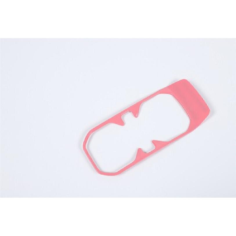 For Jeep Wrangler JL 2018-2024 Light Pink Center Console Water Cup Cover Trim