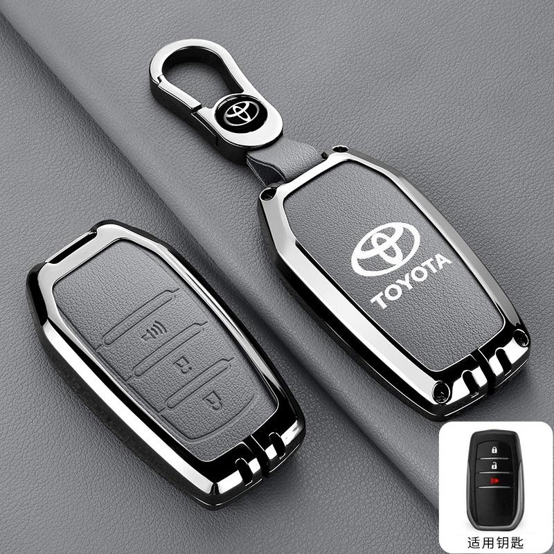 XBWF1 For Toyota Tacoma Fortuner Corolla Venza Grand Highlander RAV4 XSE Prime Land Cruiser Hilux 3/4Button New Car Key Case Cover Bag